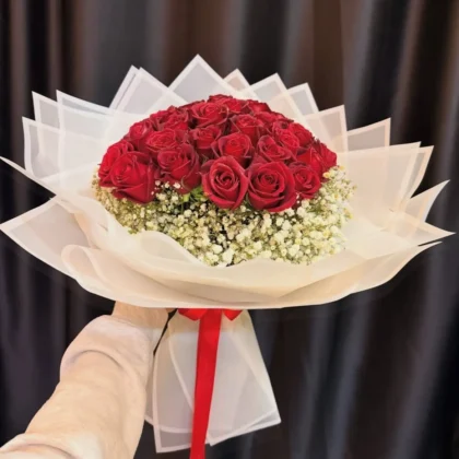 Kırmızı Gül Buketi-2