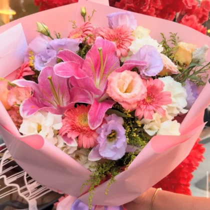 Lilyum/Zambak Buketi-3
