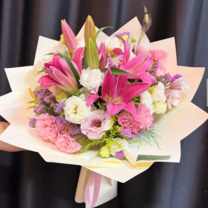 Lilyum/Zambak Buketi-6