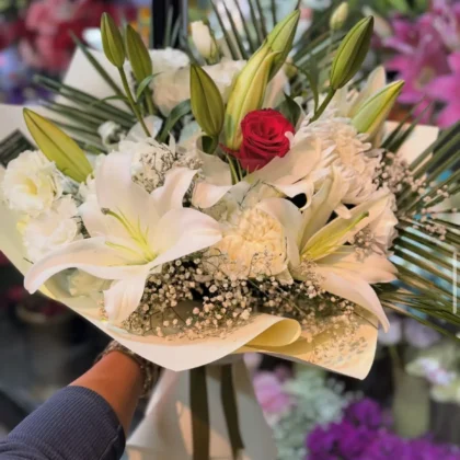 Lilyum/Zambak Buketi-7