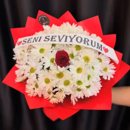 Papatya & Kasımpatı Buket